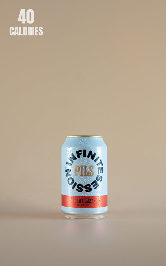 Infinite Session Pilsner Cans 0.5% - 330ml - LightDrinks